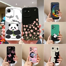 For OPPO Realme Narzo 50APrime 50i 50A Case Tulip Soft Silicone Shell For Narzo50i Cover 50A Prime Coque 50i Funda Capa