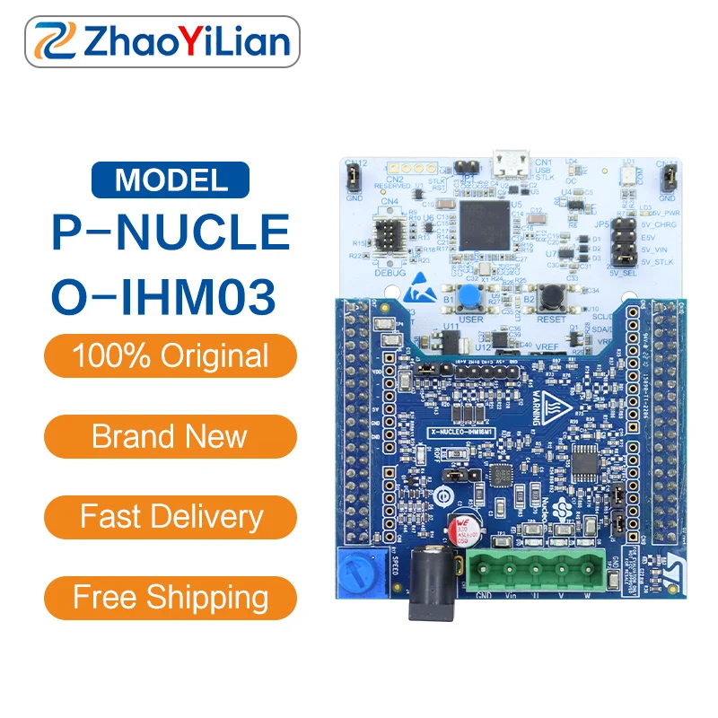 Voor P-NUCLEO-IHM03 STM32 Motorbesturingskit NUCLEO G431RB X NUCLEO IHM16M1 BLDC PMSM FOC Evaluatiepakket