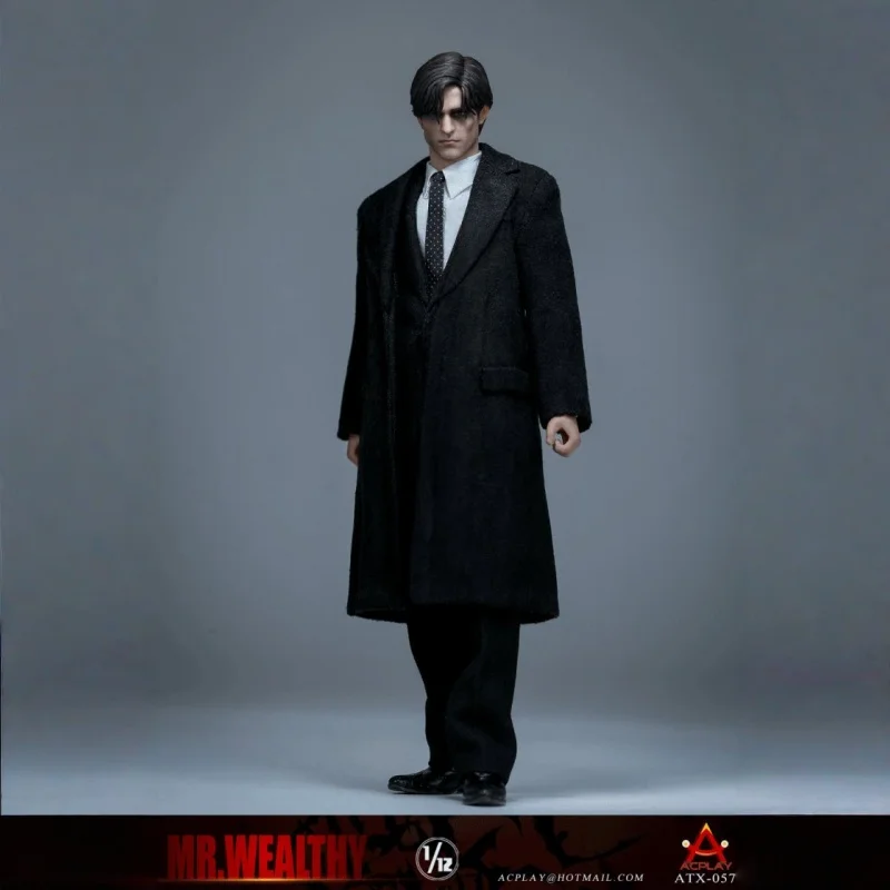 ACPLAY باتمان السيد الأثرياء عمل الشكل ATX057 الأصلي روبرت باتينسون جمع دعوى معطف Ver البلاستيكية لعبة مجسمة هدية ديكور #1