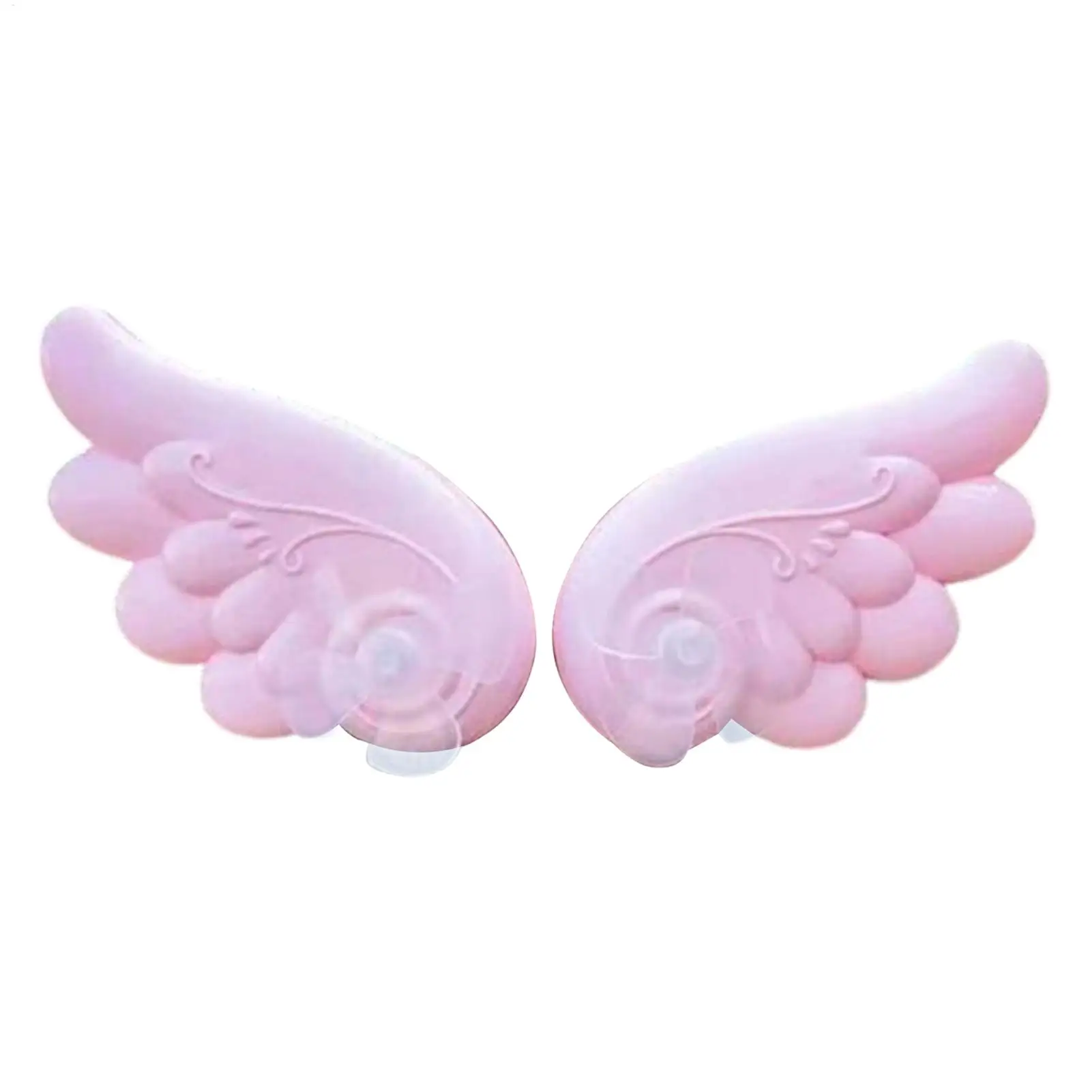 Angel Wing Emblem Cute Wind-powered Generation Ornament Waterproof Angel Wing Design Scooter Decor For Rearview Mirror Bicycle