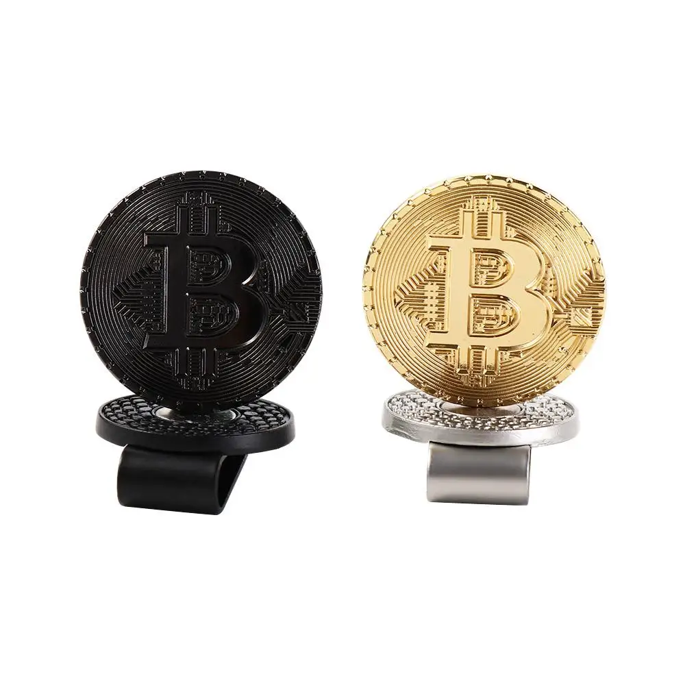 

Marker Metal Marker Removable Golf Accessories Ball Marker Golf Hat Clip Mark Bitcoin Mark Hat Clip Magnetic Hat Clip