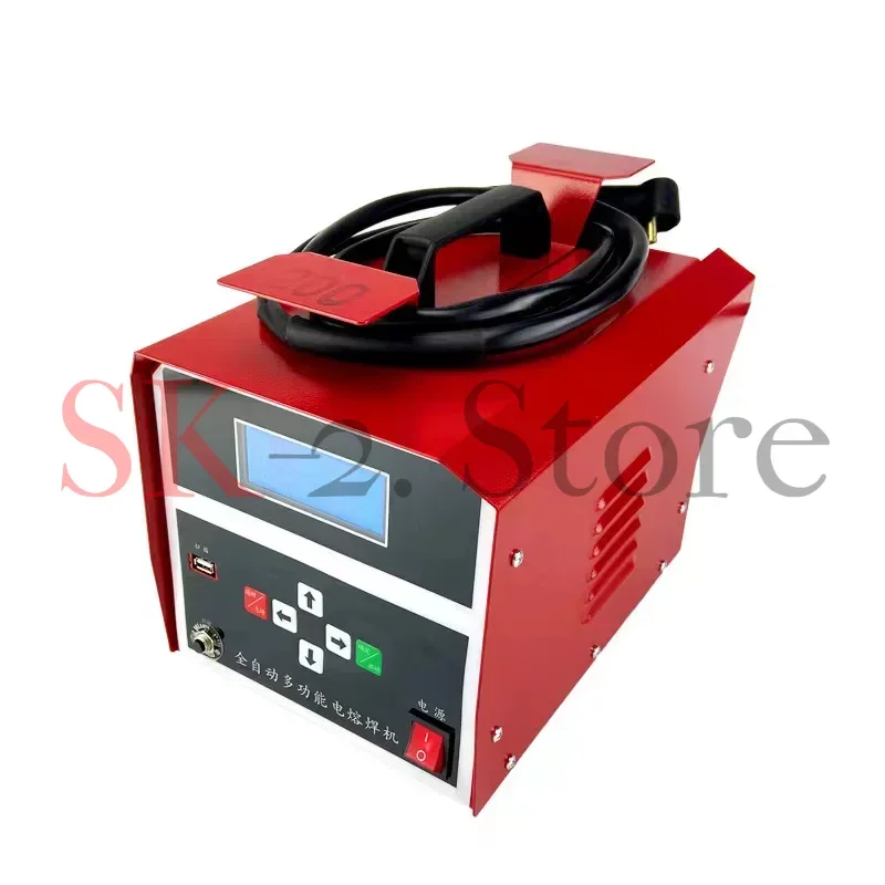 Automatic multi-function pe pipe electric fusion welding machine pe capacitor machine 315 line display screen