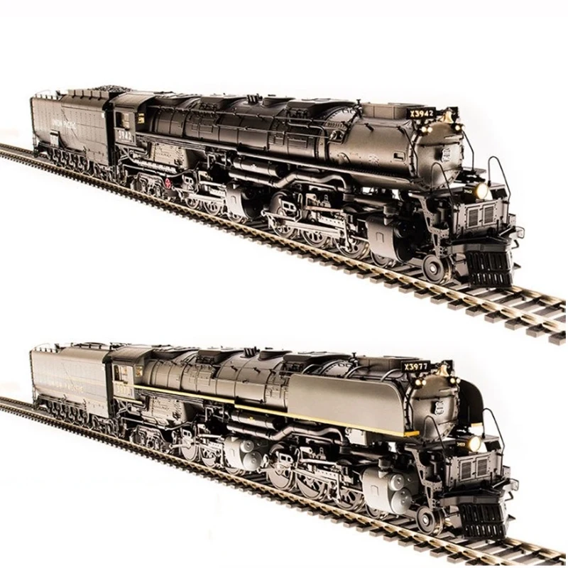 BLI Train Model 1/87 HO Challenger 4-6-6-4 Steam Locomotive Alloy Digital Sound Effect Smoke Rail Car Toy Birthday Gift