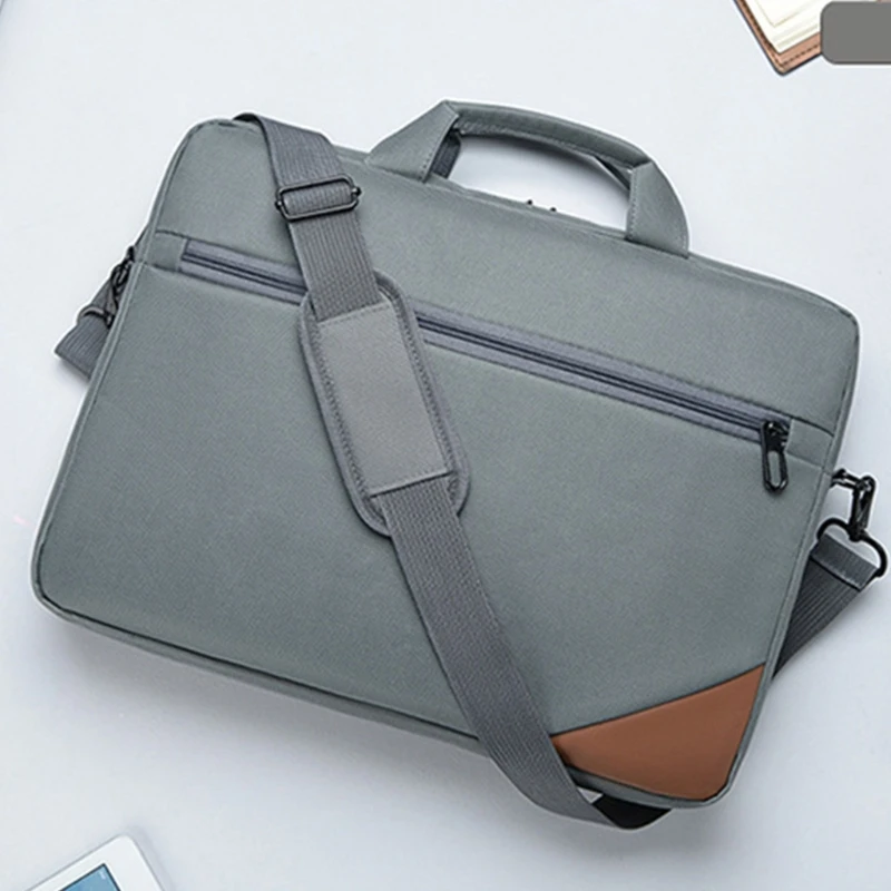 Bolsos hombro para ordenador portátil 15,6 pulgadas, bolso mensajero capacidad, bolso viaje negocios