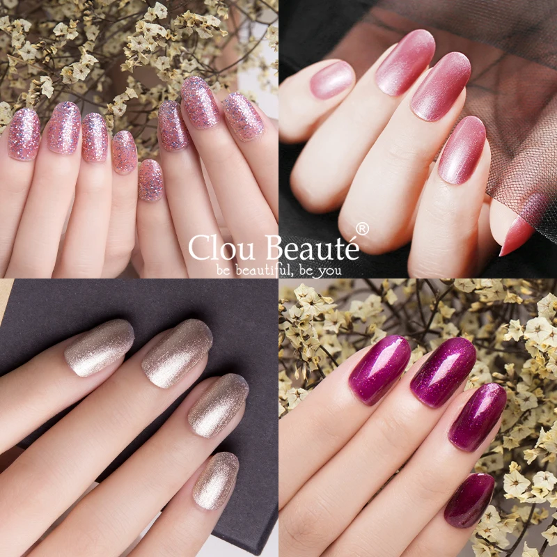 Clou Beaute 15ml Nail Gel Polish Vernis Semi Permanent UV LED Lamp Lakiery Hybrydowe Hema Free Red Nail Art Gel Lacquer Gel