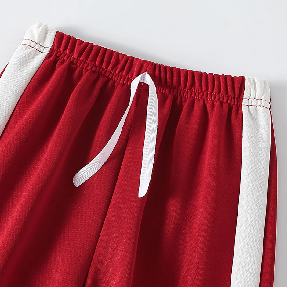 1/3 Stück Sommer und Herbst Kinder neue Looped Jogginghose Jungen Casual Sport Color Blocked Hosen Mädchen hübsche Harun Hosen – Detail 17