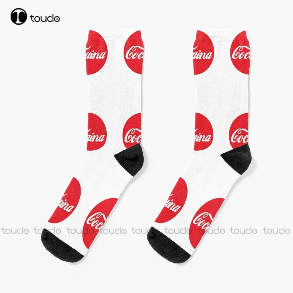 

Cocaina Drugs Colombia Escobar Socks Pablo Escobar Plata O Plomo Colombian Drug Lord Custom Gift Street Skateboard Socks