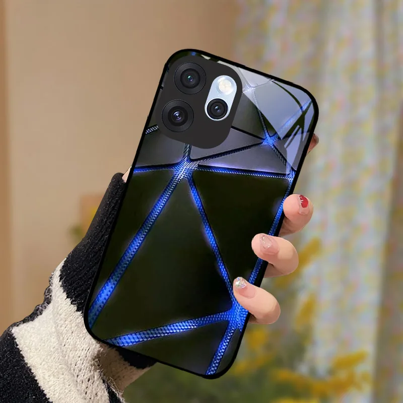 For OPPO Reno 15 Pro Reno15 Pro Max Case Cover For OPPO Reno 15C Tempered Glass Phone Case Shockproof Bumper Funda Reno15Pro