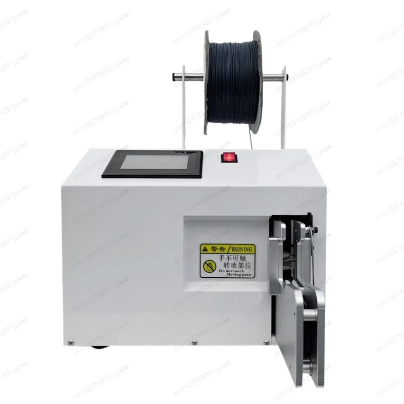

KJ-ZK530 5-30mm Touch Screen Multifunction Automatic Cable Wire Winding Binding Machine Power Cord Data Cable Tie Winder Machine