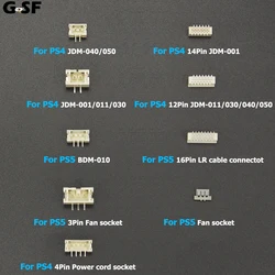 GSF 1PC For PS4 PS5 3/4/12/14/16Pin Connect Female Socket For Console Motherboard & Power Supply Board JDM-001 011 030 040 050