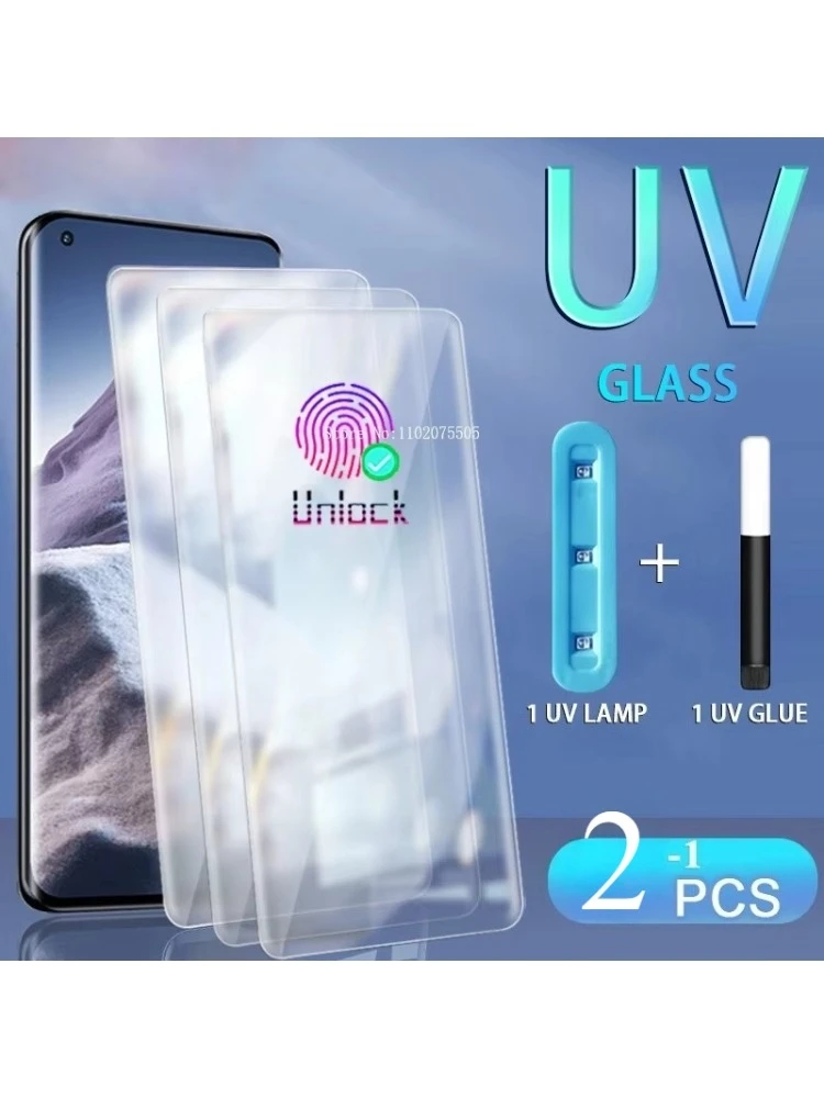 Szkło hartowane UV Liquid Full Glue Screen Protector dla Samsung S22 S23 Note 9 10 20 S10 S8 S9 Plus S21 S20 ULTRA — zdjęcie 2