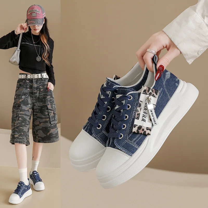 

2026 Women's Casual Canvas Shoes Spring Breathable Versatile Board Sports Student Comfortable