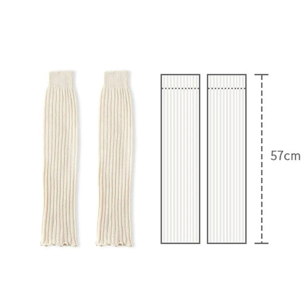 بلون لوليتا تدفئة الساق الكروشيه نمط غطاء للقدم الدافئة الجوارب الكروشيه سميكة الأوسط جوارب أنبوبية الزي غير رسمي