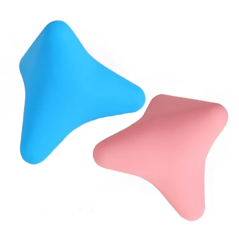 Silicone Fascia Ball Four Corner Massage Silicone Acupoint Fitness Muscle Relaxation Sole Shoulder Neck Hand Massage Ball