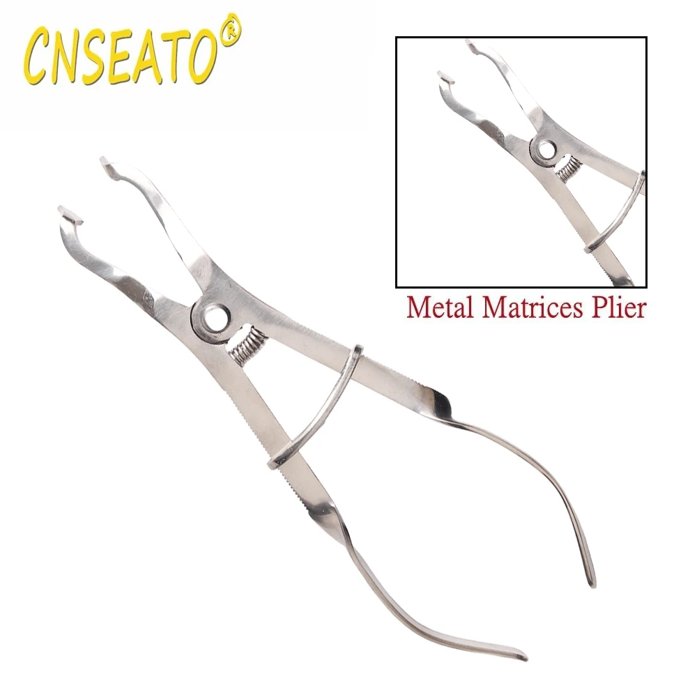 Dental Matrix Sectional Contoured Matrices Band Ring Kit Metal Clamp Clip Silicone Wedges Dentistry Matrix Materials Accessories