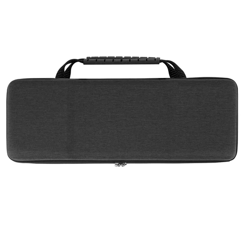 Imagen 2 del producto Geekria Funda para teclado de tamaño completo, bolsa de transporte de viaje de carcasa rígida para teclados de 108 teclas, compatible con Razer BlackWidow V3