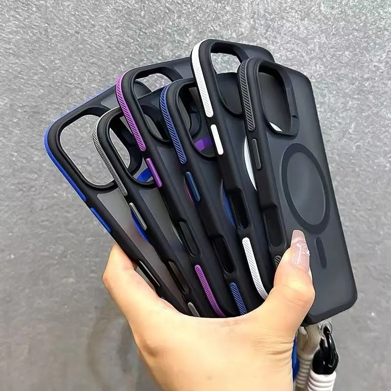 삼성 갤럭시 S25 S24 울트라 5G S23 플러스 S22 무광택 반투명 충격 방지 케이... - 1