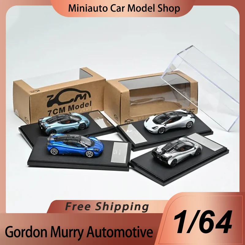 新入荷-7cm-モデル-1-64-ゴードン・マレー-オートモーティブ-gma-t50-4-合金製ミニチュアダイキャストモデル-gma-t50-車模型装飾玩具