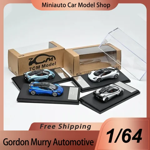 New In Stock 7cm Model 1:64 Gordon Murry Automotive Gma T.50 4 Alloy Miniature Diecast Model Gma T.50 Car Model Ornament Toys