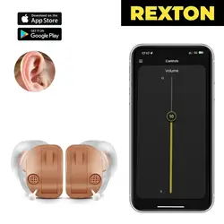 Rexton Mini Digital Hearing aid Mobile Phone Remote Adjust Programmable Hearing Care Aid for Elde Former Siemens hearing aids