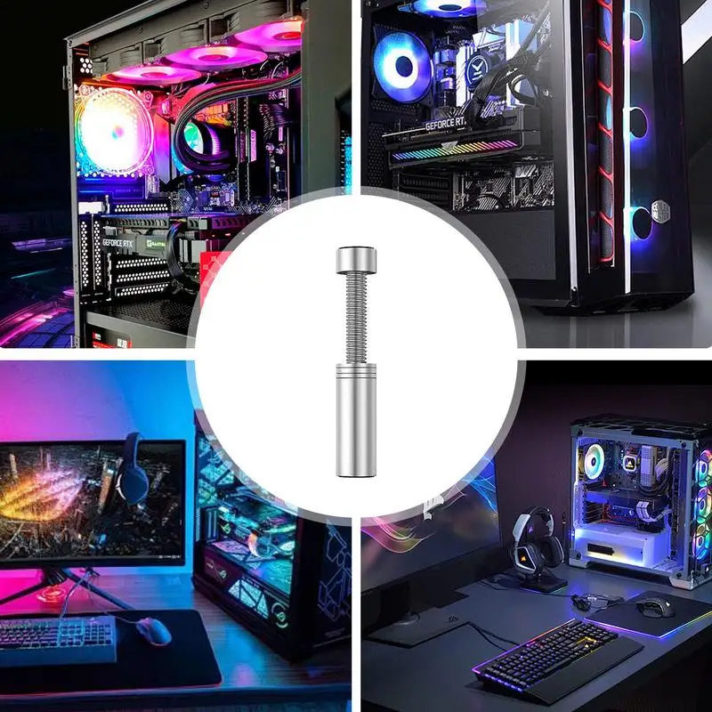 GPU Sag Bracket Stable Alloy Anti Sag GPU Brace Creative Jack Shape Graphics Card Accessories GPU Holder Support For Firm And