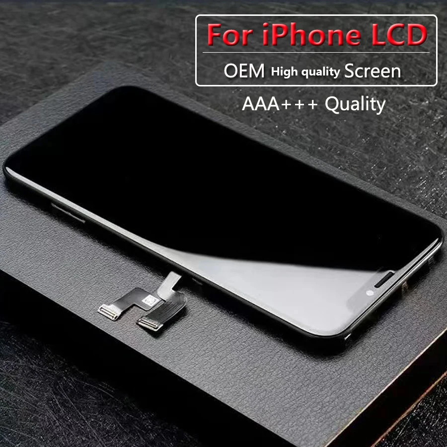 100% In Stock OEM Phone Screen Display Assembly For iPhone 7 8 6 S Plus X XS XR 11 12 13 14 Mini Pro Max LCD Touch Screen Repair