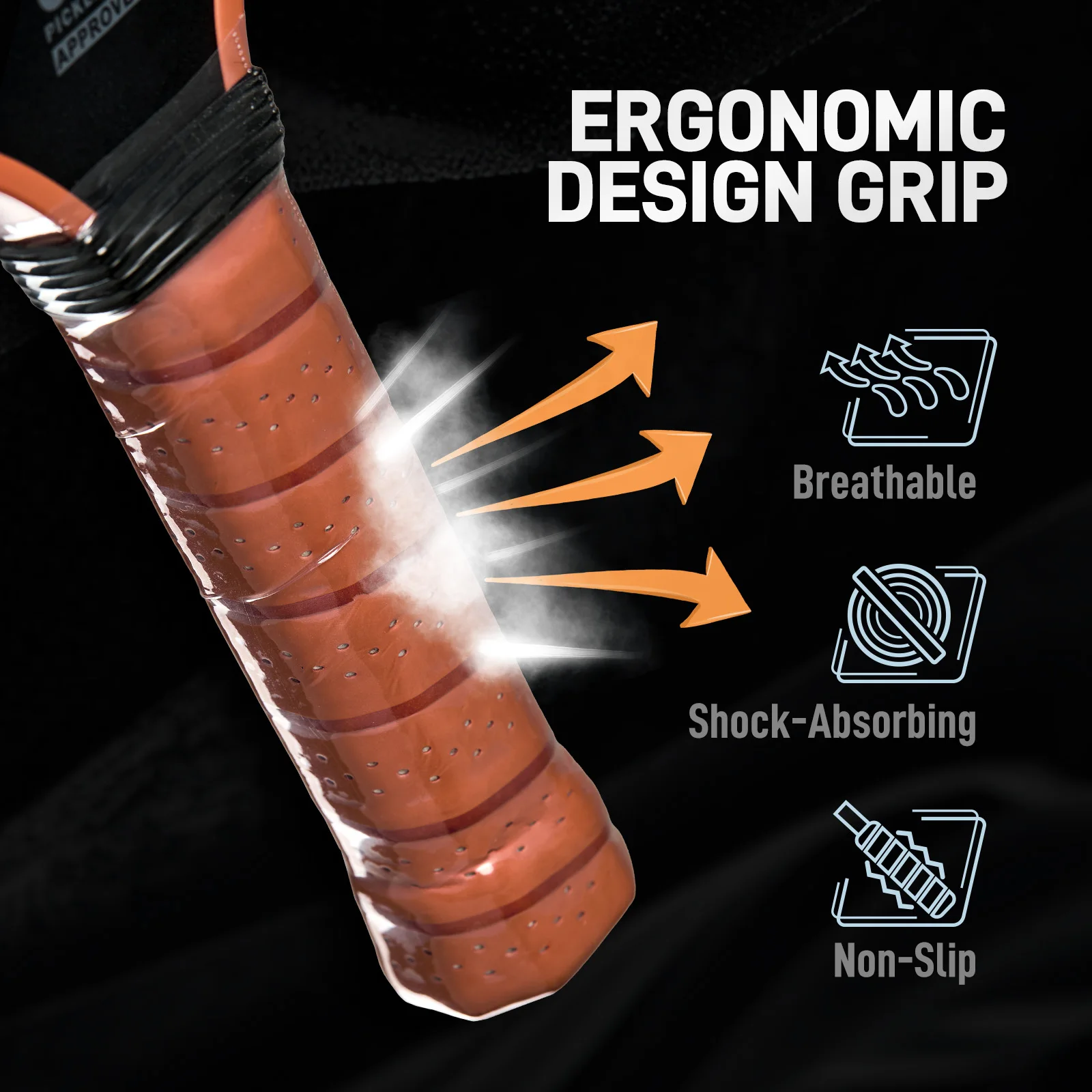 T700 مجداف كرة المخلل من ألياف الكربون معتمد من الولايات المتحدة الأمريكية مضرب كرة البيسبول الاحترافي للبطولة 16 مم