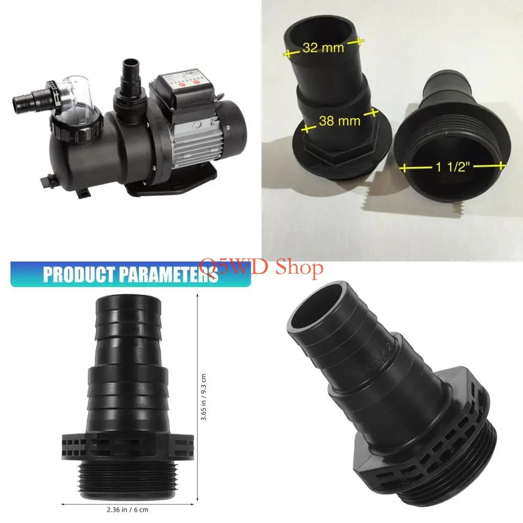 Q5WD Plastic Threaded Connector Connection Adapter For SPS100 SPS75 SPS50 SPS25