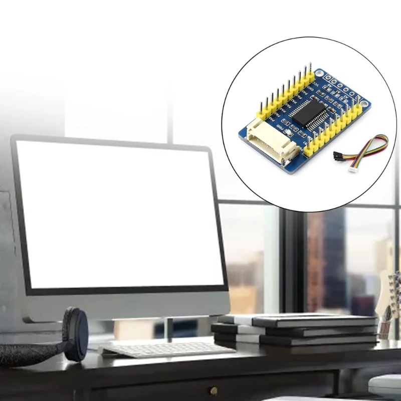 MCP23017 Bảng mở rộng có kiểm soát I2C Mở rộng 16 chân Hỗ trợ 8 mô-đun mở rộng cho tối đa 128 chân I/O, I2C Dropship