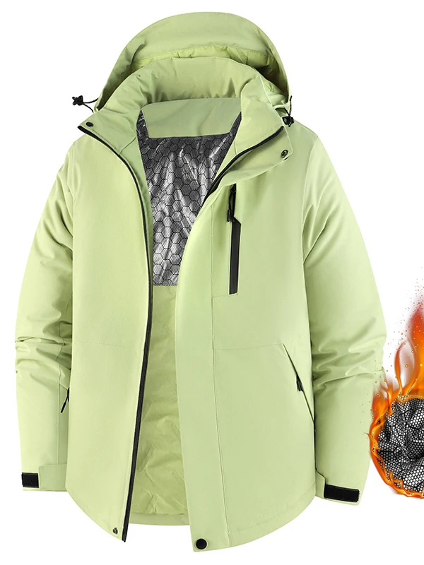 

Мужская хлопковая куртка Aphene 2025: Новинка осенне-зимнего сезона, ветрозащитная, со съемным капюшоном, утепленная, на молнии, теплая