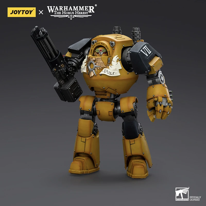 JOYTOY Warhammer The Horus Heresy 1/18 Scale Imperial Fists Contemptor Dreadnought Action Figure Model Toys For Collection