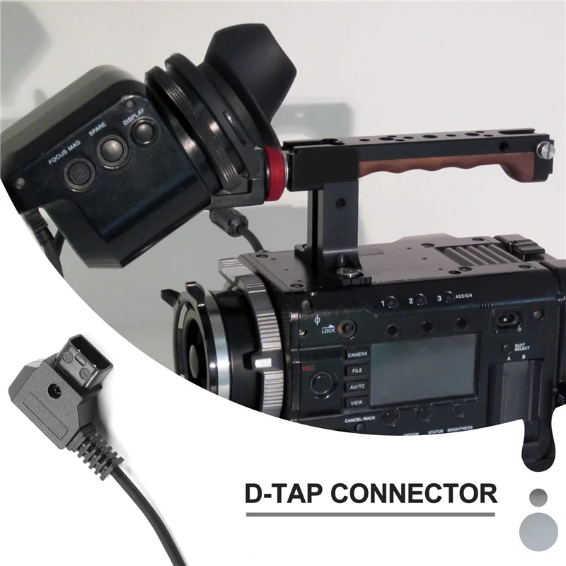 

Кабель адаптера питания для разъема D-Tap к аккумулятору-пустышки NP-F для Sony NP F550 F570 F770 NP F970-A22R