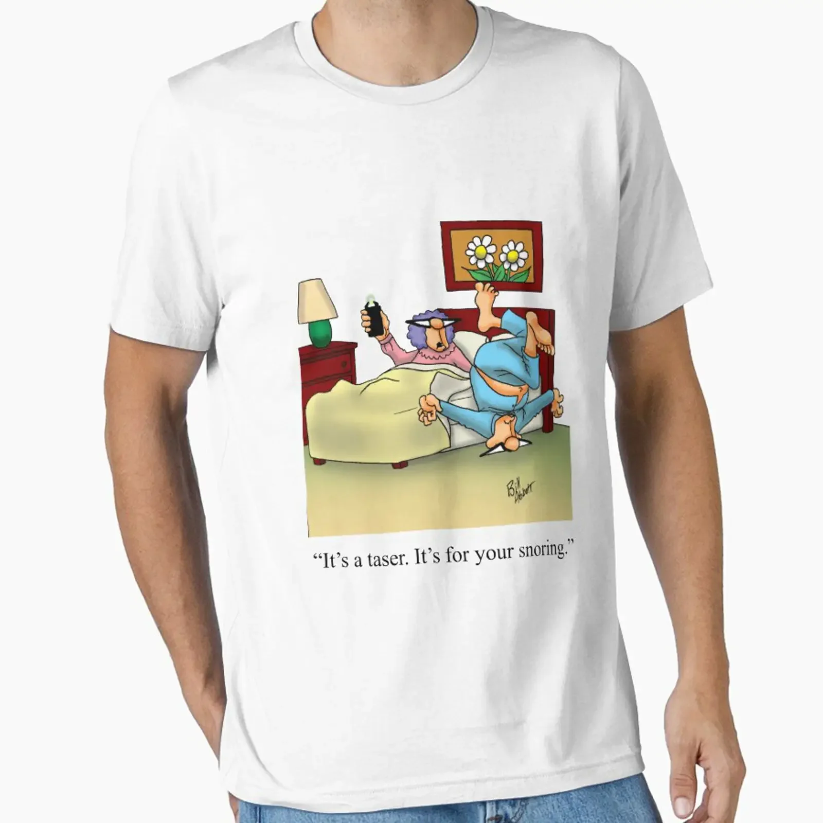 Funny Spectickles Snoring Humor Essential T Shirt vintage Washed streetwear Soft Versatile Stretched Casual Stylish graphic