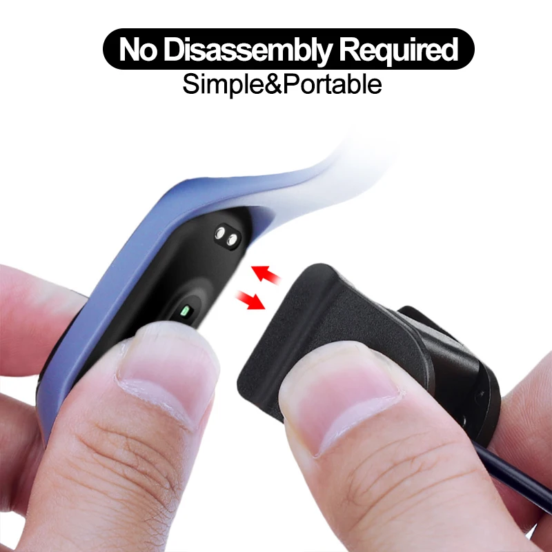 USB شاحن مغناطيسي ل Xiaomi Mi Band 7 Pro 6 5 4 3 2 USB كابل شحن الحبل شاحن ساعة شاحن محول الطاقة الملحقات