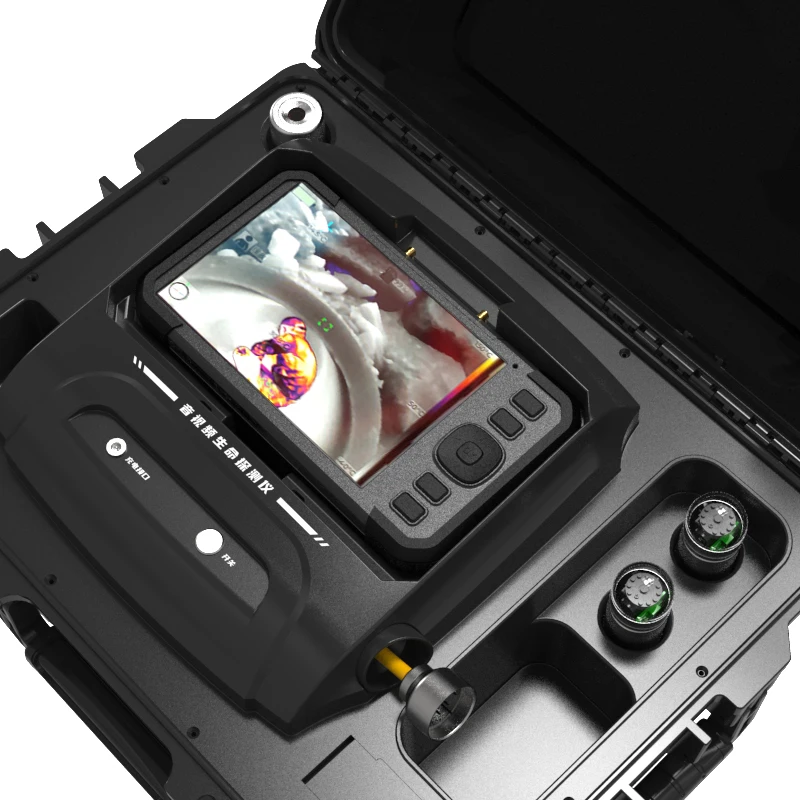 LSJ Audio Video Life Detector Search Rescue Kit With Five Optional Probes And Two Way Communication