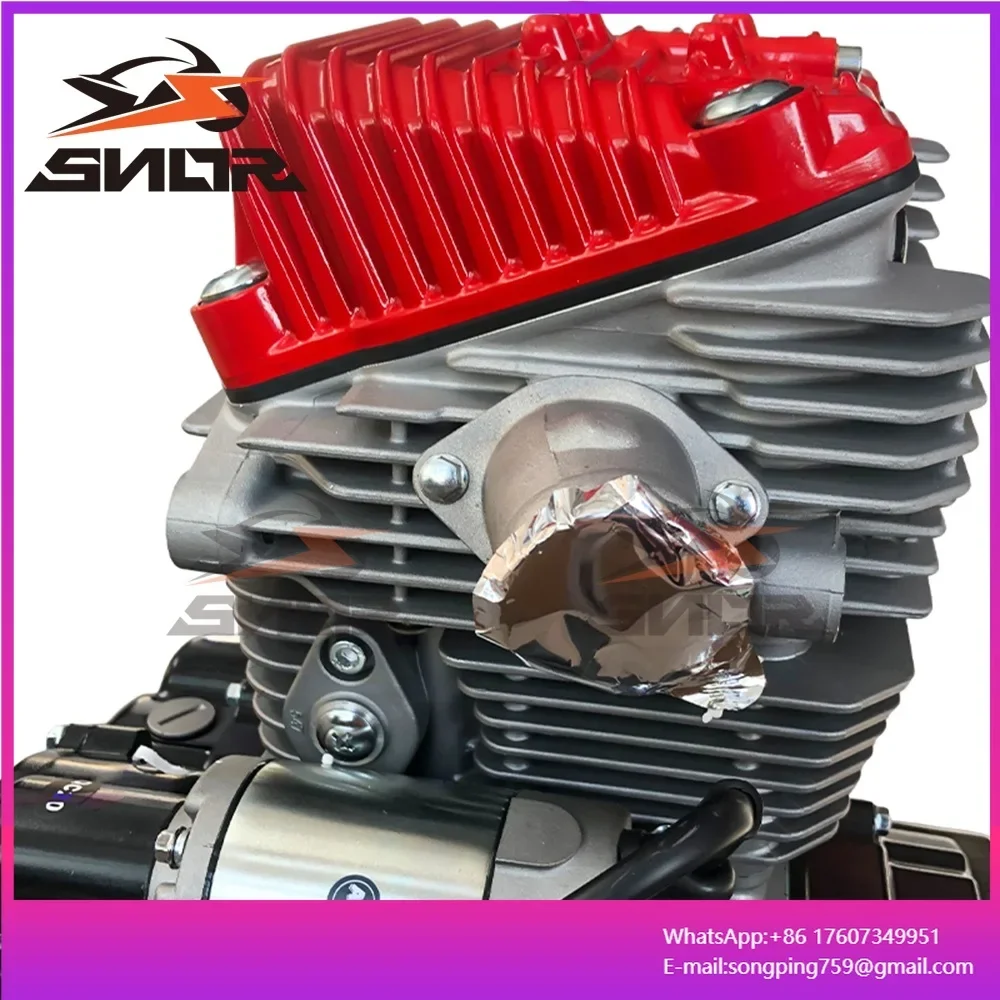 SNOR Factory Supplier Motorcycle Engine Assembly 250cc Zs172fmm for Zongshen 4 Valve Cb250r Air-cooled Electric Start Engine