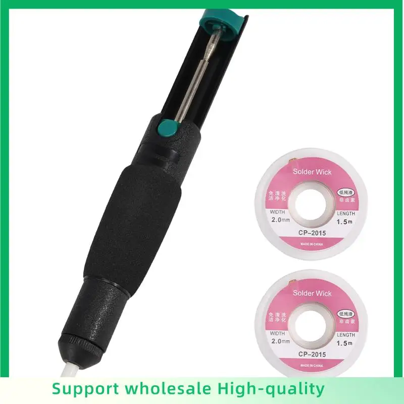 

ABSF Solder Wick & Desoldering Pump Solder Sucker & Desoldering Wick 2Pcs Solder Braid (2Mm Width, 1.5M Length)
