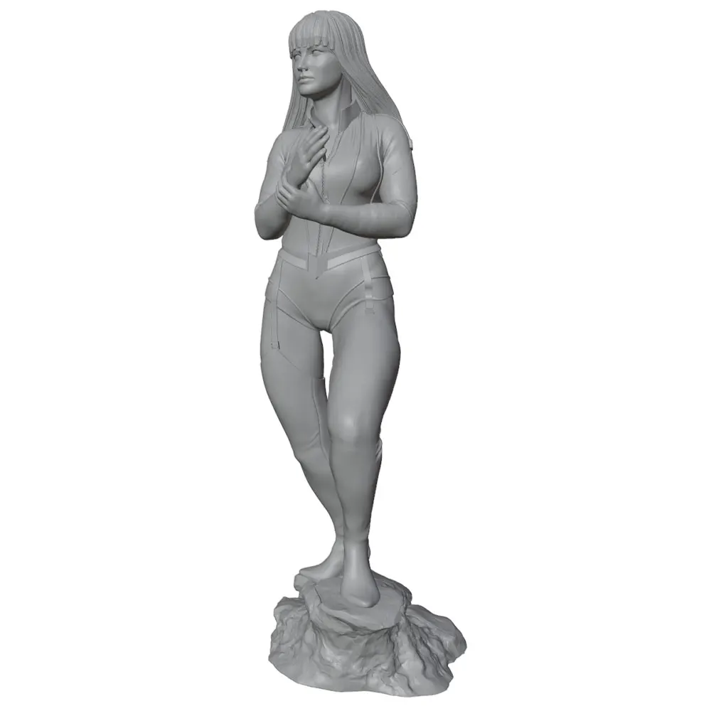 Miniatura de resina 75 mm sin pintar – Figura coleccionismo 1/24 - imagen 3