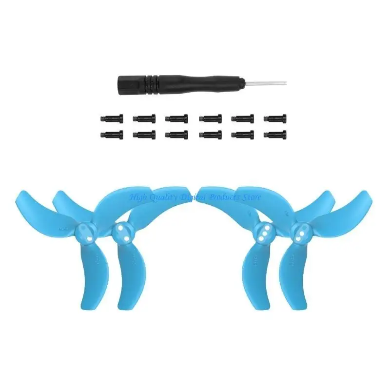 مراوح U2JE لـ Avata 2 Access for Avata 2 Bladee Preving Parts Propellers 4pcs