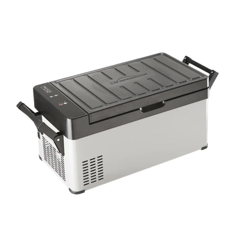 Mini Car Refrigerator With Compressor Dual-Use 12V/24V Outdoor Refrigeration Small 18L/30L/40L Ice Maker For Home And Car