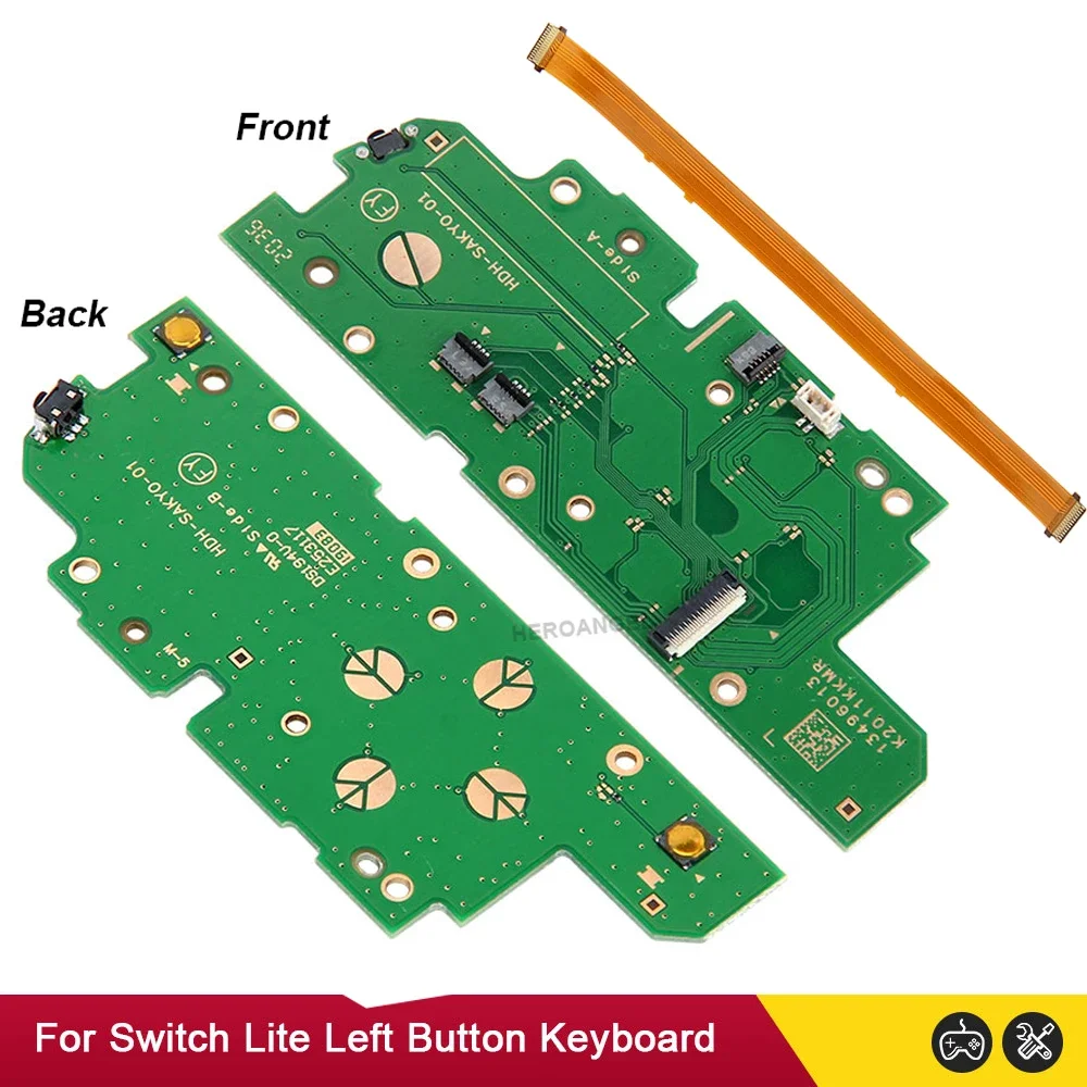 NEW For NS Lite Left L Side Button PCB Board Motherboard Replacement for Switch Lite Game Console Keyboard Repair Parts
