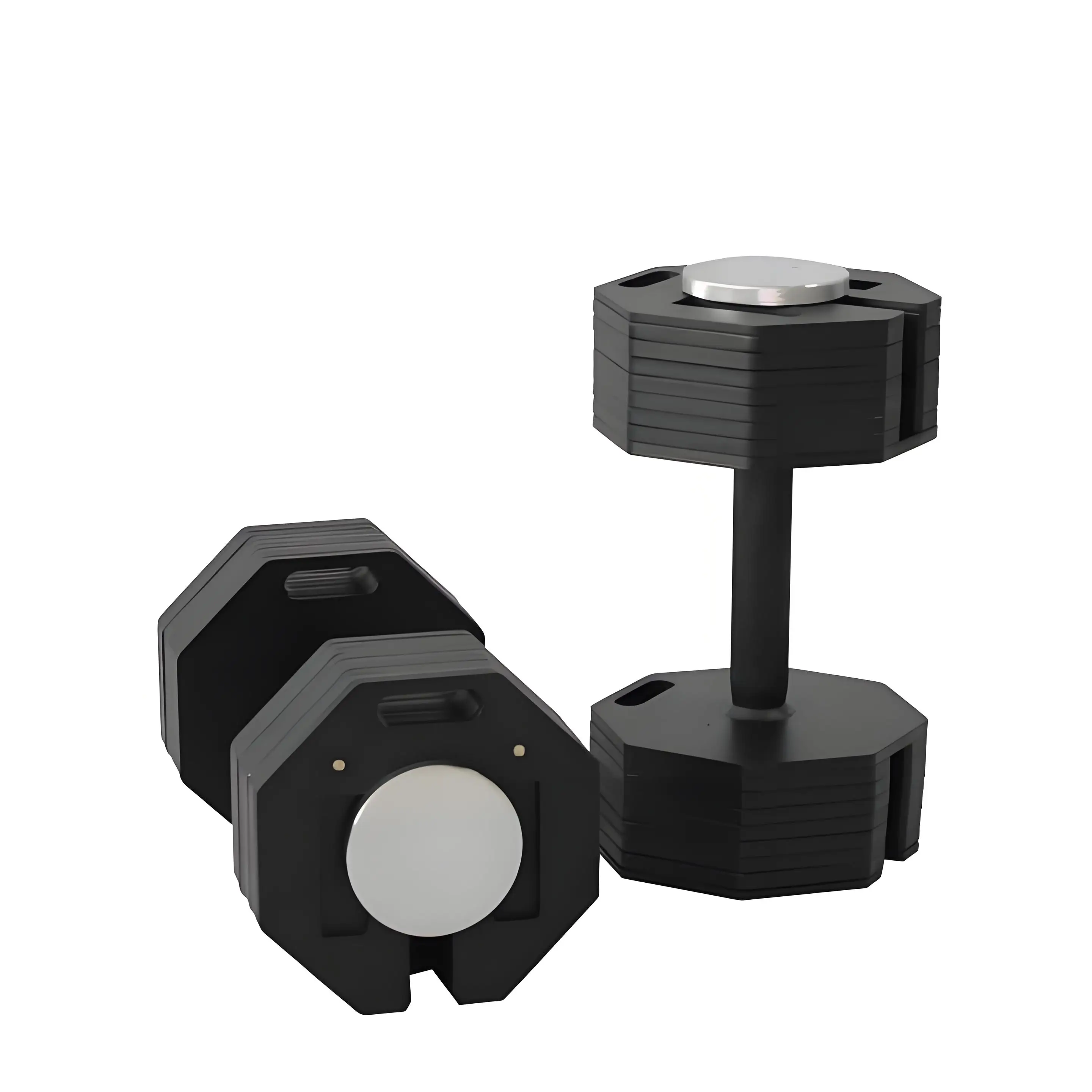 Hot Selling Adjustable Dumbbell 36kg Fitness Dumbbell  Weight Fitness Dumbbell Set