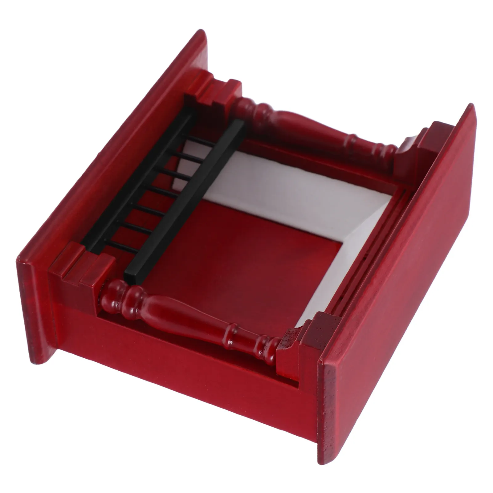 

Wooden Miniature Dollhouse Fireplace 1:12 Realistic Faux Design Compact Size for Dollhouse Miniatures Indoor Decor Mini House