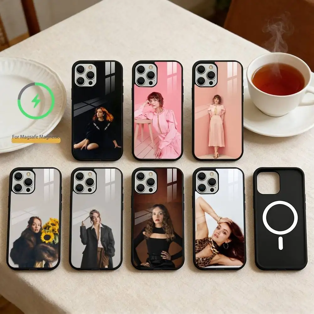 

O-Olivia C-Cooke Phone Case For iPhone 14,16,15,13,17,12,Plus,Pro,Max Magnetic For Magsafe Frosted Cover