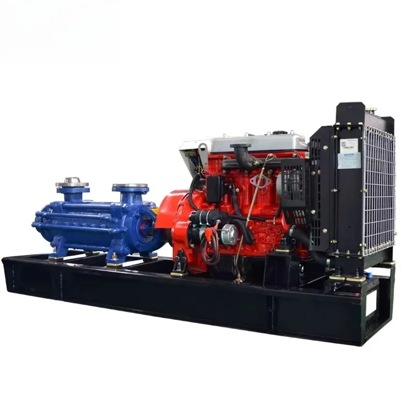 Portable Agricultural High Pressure Irrigation/Urban Water Supply/fire and Disaster Relief Centrifugal Multistage Pump
