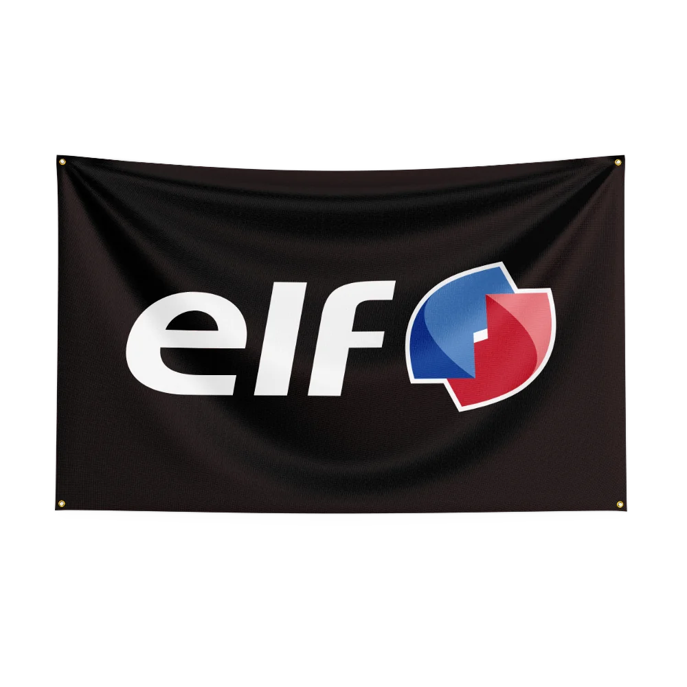 e-e-l-f Fuel Flag For Oil Station Garage Tuning Workshop studio fan collection home ornament