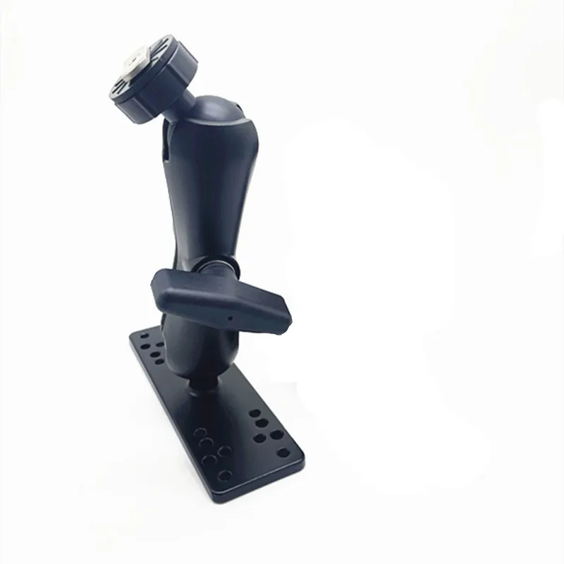 

1.5 inch Ballhead Fish Finder Bracket Mounting Holder Fishfinder Double Socket Arm T-bolt Mount Base Kayak Boat Photo Equipment