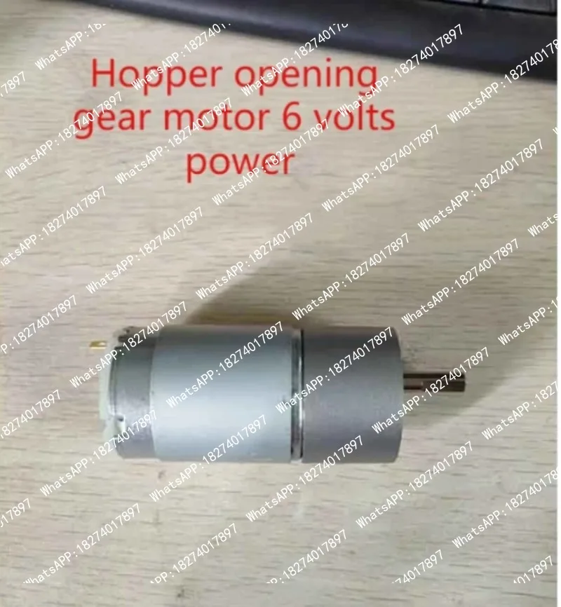 Dispenser Accessories Geared Motor Weighing Hopper Door Opening Motor Rice Filling Machine Hopper Accessories 6 volts