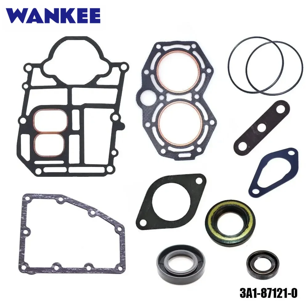 Power Head Gasket Set 3A1-87121-0 For Tohatsu Nissan Outboard Engine 25HP 30HP 3A1871215M