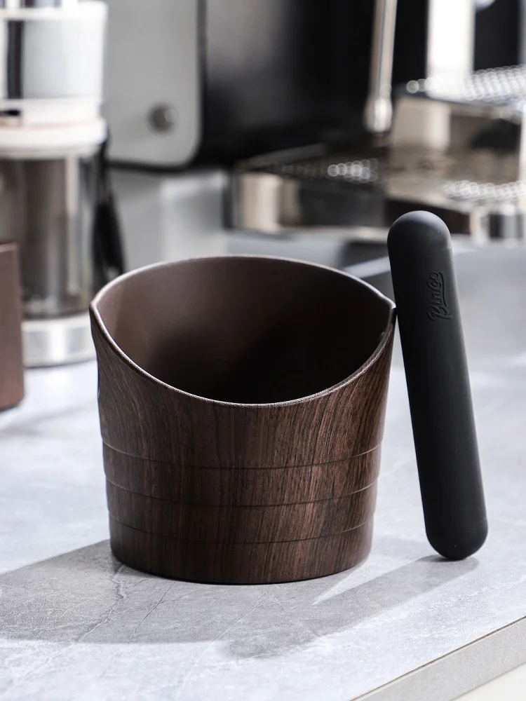 

Bincoo Wooden Texture Coffee Poer Dum Buet Home Use Italian Sle Waste Disposal Tool Cact Coffee Poer Hammer